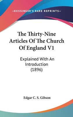 Libro The Thirty-nine Articles Of The Church Of England V...