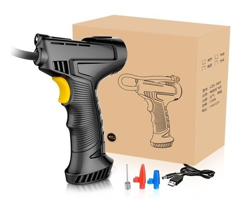 Inflador De Llantas Portátil Inalambrico /calibrador Digital
