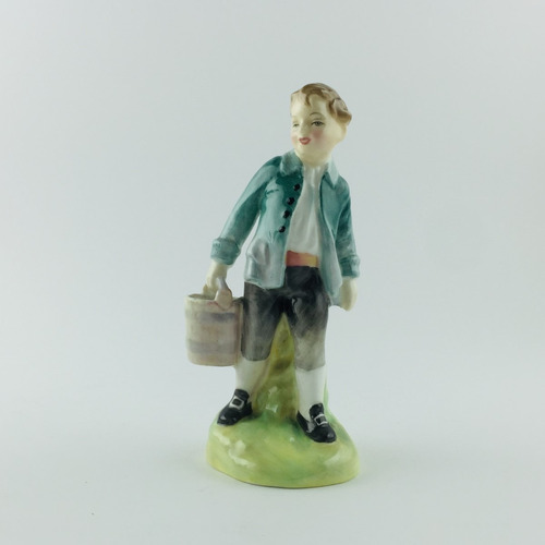 Royal Doulton Figura Niño Jack Porcelana Alt 14,5 Impecable