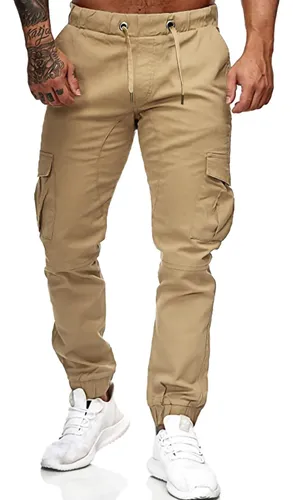 Pantalon slim cargo hotsell