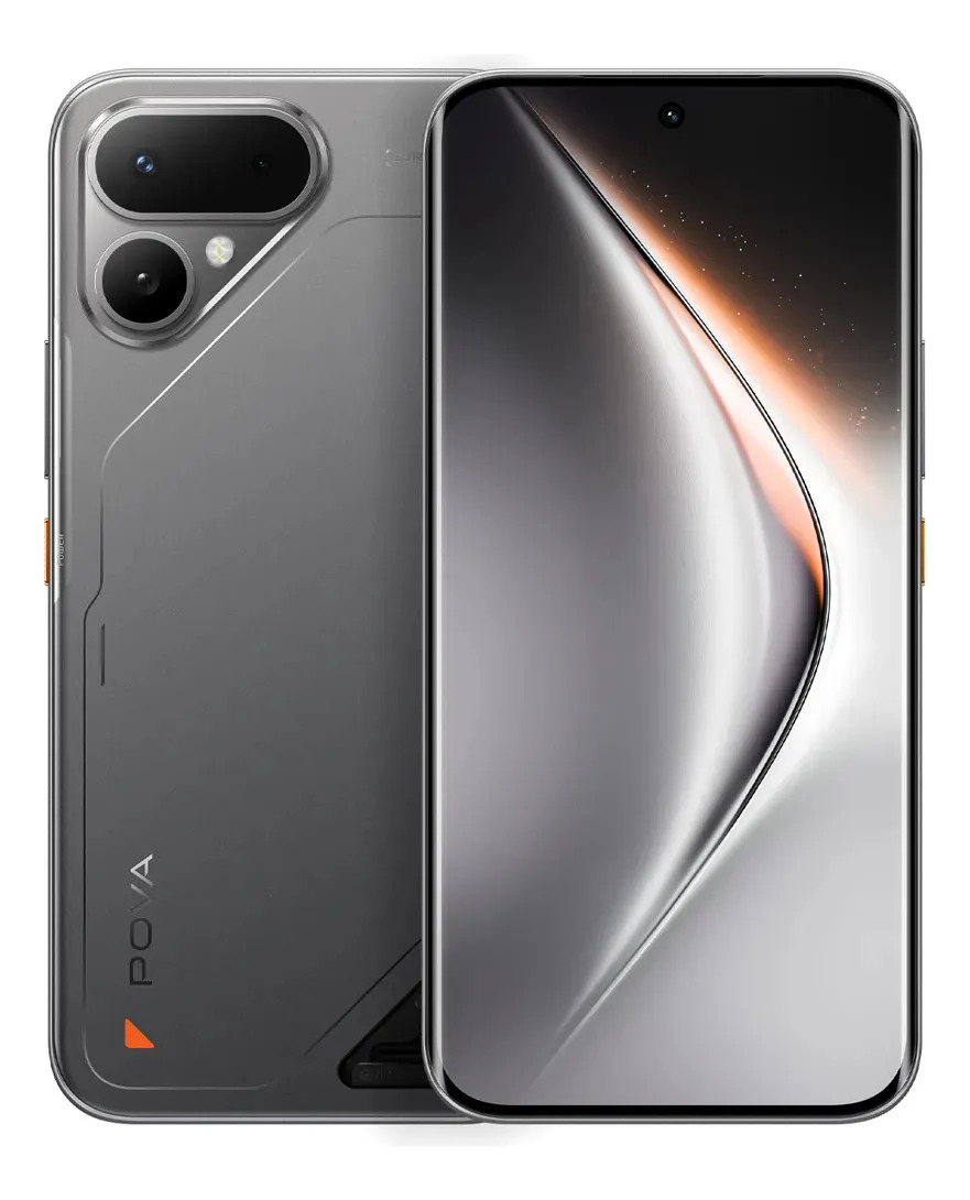 Celular Tecno Pova Curve 2 5G 256+8GB STORM TITANIUM