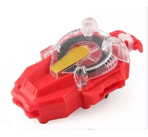 Beyblade Lançador Sparking Burst Superking Rotação Direita Faisca