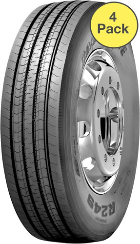 Paq 4 Llantas Bridgestone R249 315/80r22.5 154/150m 18pr