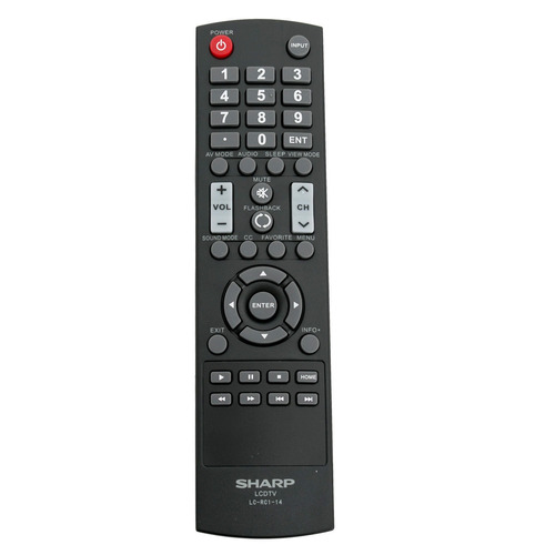 Estados Unidos Nuevo Lc-rc1-14 Control Remoto Para Sharp Tv 