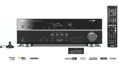 Home Theater Yamaha Rx-v367 5.1 (sinto +2 Torres Frontales)