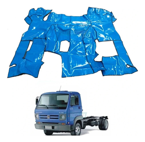 Tapete Vinil Azul Vw 5140 8150 Delivery Com Capo