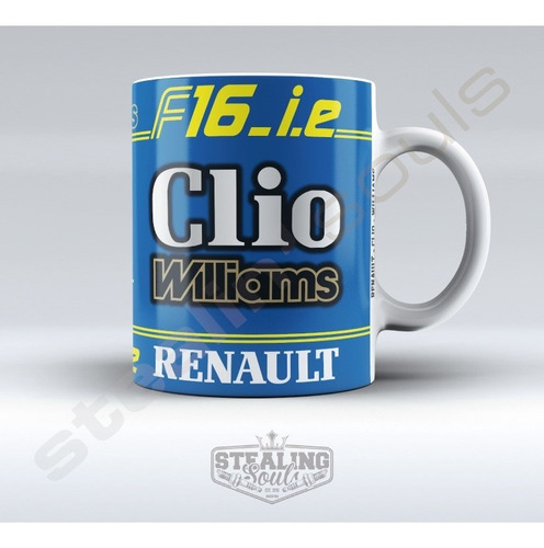 Imagen 1 de 3 de Taza Fierrera | Clásicos Argentinos | Renault Clio Williams