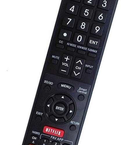 Control Remoto Gb118wjsa Smart Tv Sharp Aquos Tv Gb005wjs