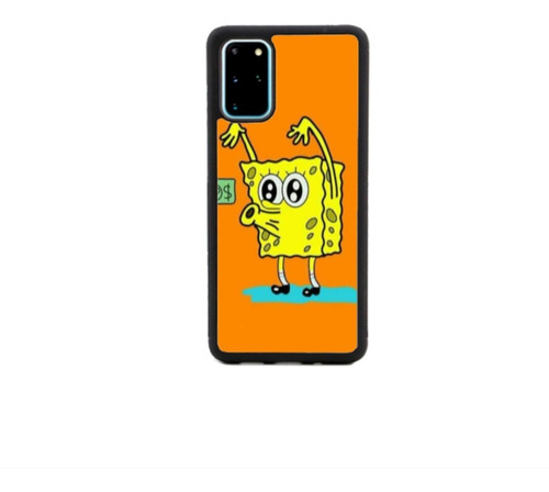 Funda Protector Para Samsung Bob Esponja Billete Bff Amigos