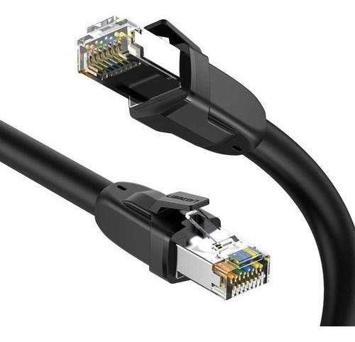 Cabo De Rede Rj45 Cat8 Pront 2000mhz 2 Metros 25 Gbps Ugreen