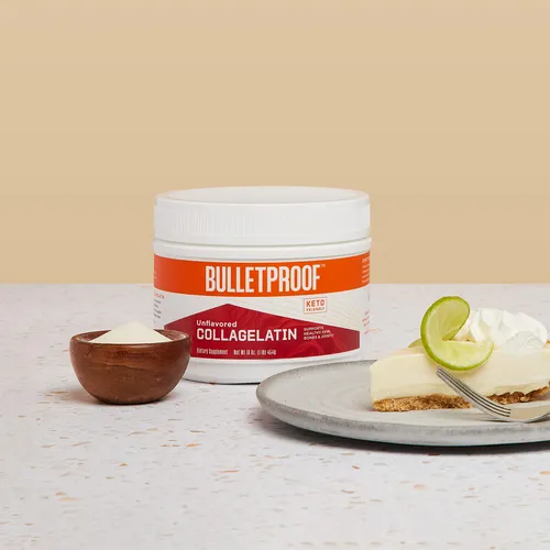 Suplemento Bulletproof Collagelatin, Sin Sabor, 473 Ml, 11 G