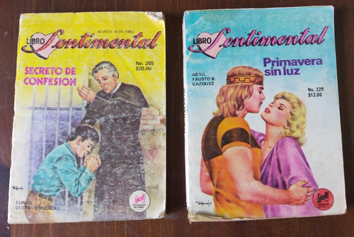 Comics El Libro Sentimental Números 229 Y 265 Edit Novedades