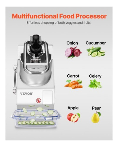 Procesador De Alimentos Picador De Verduras 6 Cuchillas