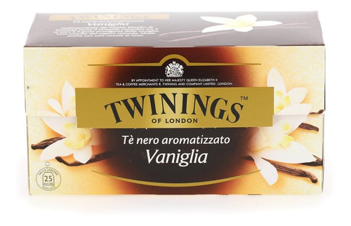 Te Twinings Negro Vainilla Aromatizado Te Nero Vaniglia