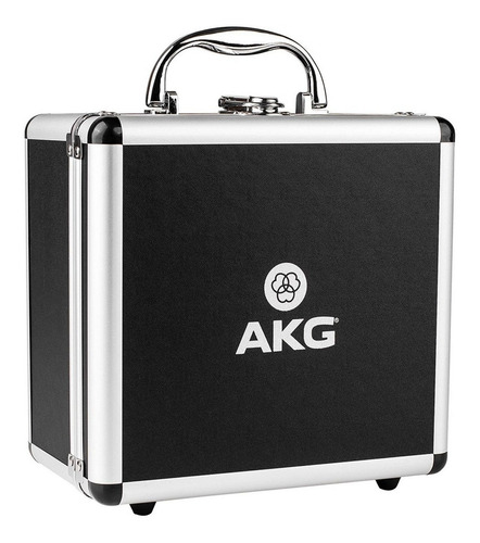 Microfone AKG P420 condensador cardioide preto