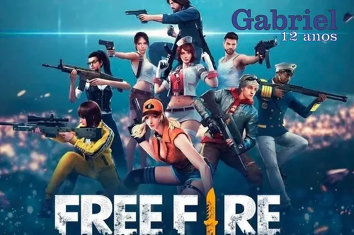 Arte Digital Logo Personalizado Free Fire – Montando a Sua Festa