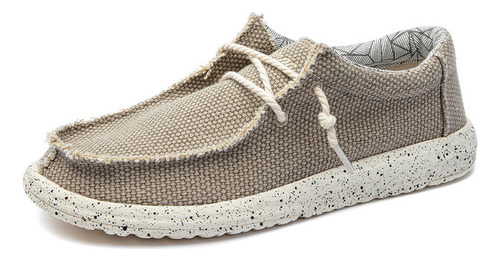 Aplicável A Dude Zapatos Casuales De Lona Mocasines Hombres
