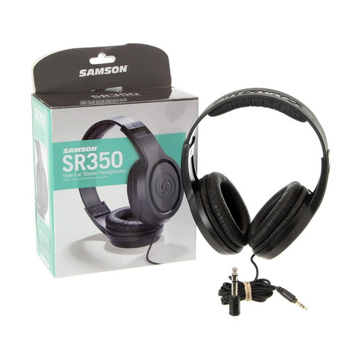 Imagen 4 de 4 de Auricular Samson Sr350 Cerrados Monitoreo Estudio