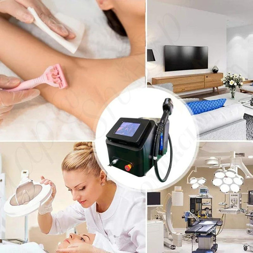 Gscom | Tridiodo Máquina Depilación Profesional Laser Indolora Con Punto De Congelación 755 808 1064 Soprano Titanium