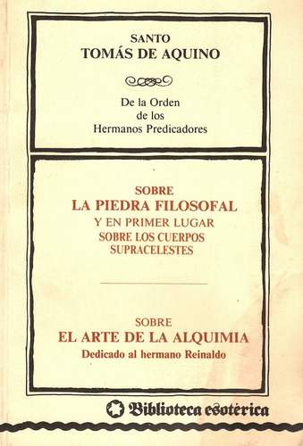 Sobre La Piedra Filosofal Sobre El Arte De La Alquimia.