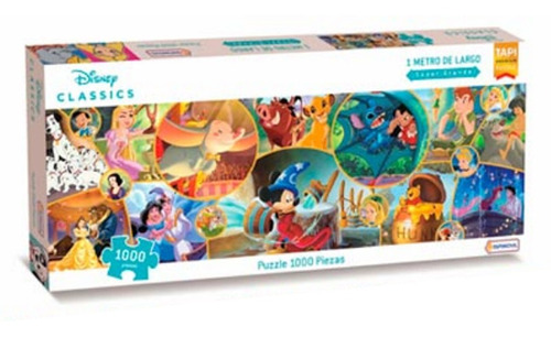 Puzzle Disney Classics 1000 Piezas Panoramico - Tapimovil