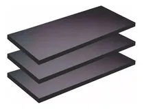 Comprar Kit 3 Prateleiras 15mm 100x20 Mdf Preto 1 Metro X 20cm 15mm.