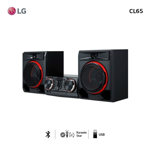 Minicomponente LG Xboom Cl65 Color Negro