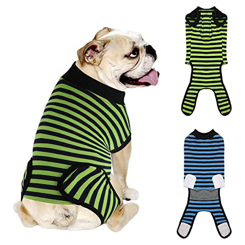 Quearn Dog Surgery Recovery Suit 2 Packs, C18sn