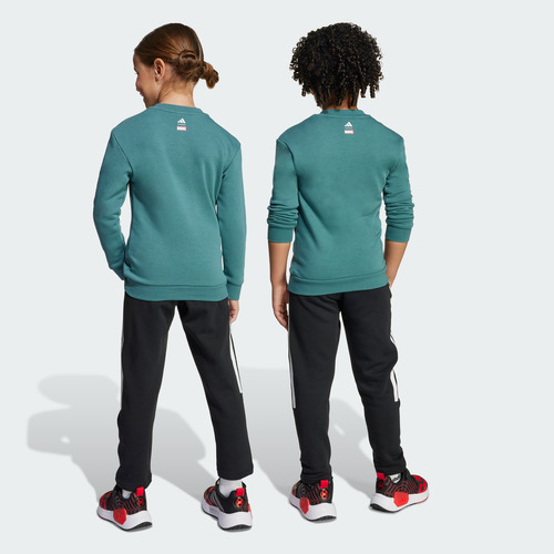 Conjunto Adidas Casual Marvel Spider-man Niños Verde Jm0808