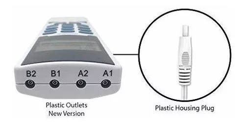  HealthmateForever YK15AB TENS unit EMS Muscle Stimulator 4  outputs 15 modes Handheld Electrotherapy device  Electronic Pulse Massager  for Electrotherapy Pain Management Pain Relief Therapy: Chosen by Sufferers  of Tennis Elbow