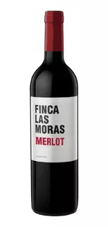Caja De 12 Vino Tinto Finca Las Moras Merlot 750 Ml
