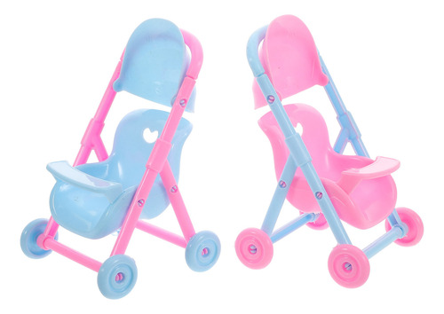 2 Piezas De Cochecito Ligero Y Plegable Para Niños Pequeños