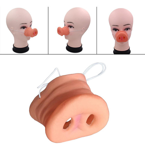 Accesorio De Disfraz De Nariz De Cerdo De Simulación