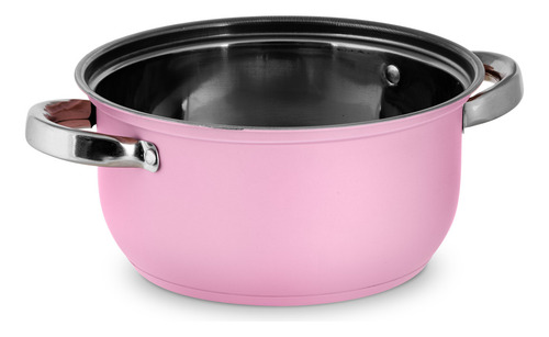 Batería De Cocina Sofía Pink Color Rosa 22 Piezas