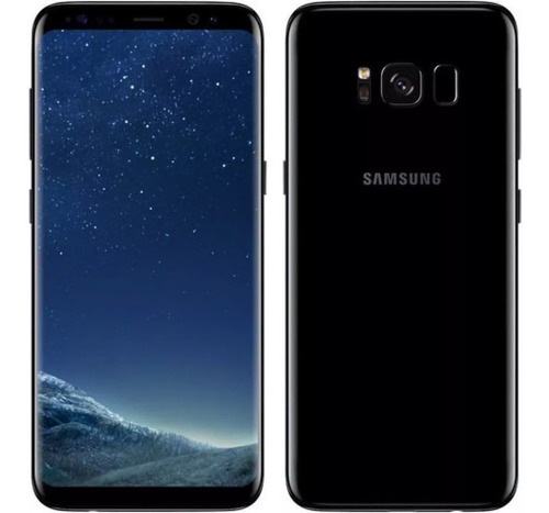 Samsung Galaxy S8 64gb 4gb Ram Black Lujo 2020 Con Android 9