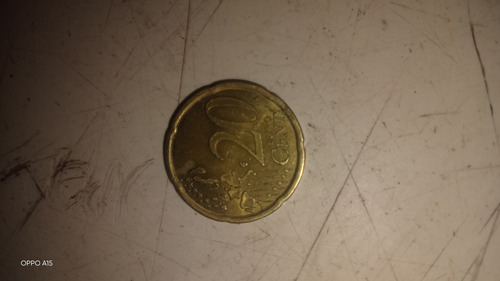 Moneda De 20 Euro Cent España Cervantes 
