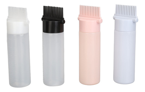 Aplicador De Aceite Para Tinte De Cabello, 4 Unidades, Botel