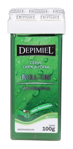 Cera Depilatória Roll-On Alta Aderência Depimiel 100g