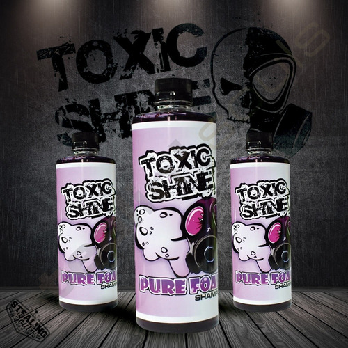 Imagen 1 de 8 de Toxic Shine | Pure Foam | Shampoo | 600cc