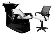 Comprar Bacha Lavacabezas + Sillón Corte Peluquería Kit Combo  