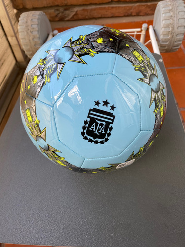 Pelota Ypf N5messi 2025 3 Estrellas Celeste