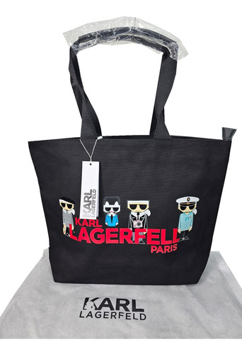 Bolsa Mujer Tote Tipo Lona Karl Lagerfeld Diferentesmodelos 