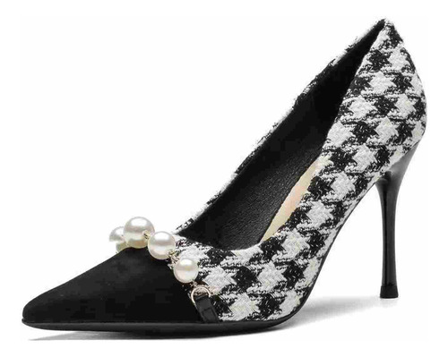 Zapatos De Tacón Alto Con Puntera Cerrada Y Tacón Alto Para