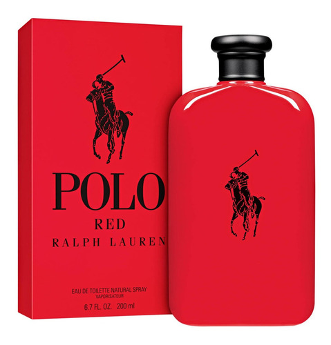 Ralph Lauren Polo Red Eau De Toilette 200 ml Para  Hombre