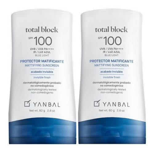 Total Block Mate Spf 100 Packx2 - g a $531