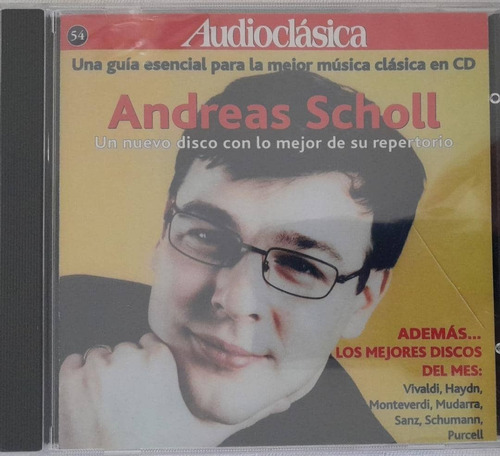 Andreas Scholl. Un Nuevo Disco. Cd Org Nuevo. Qqf. Ag.