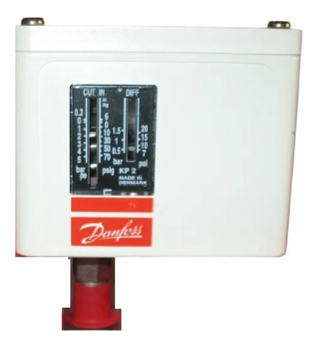 Presostato Danfoss Kp2 Rango -0,2 A 5 Bar Automática Cuotas