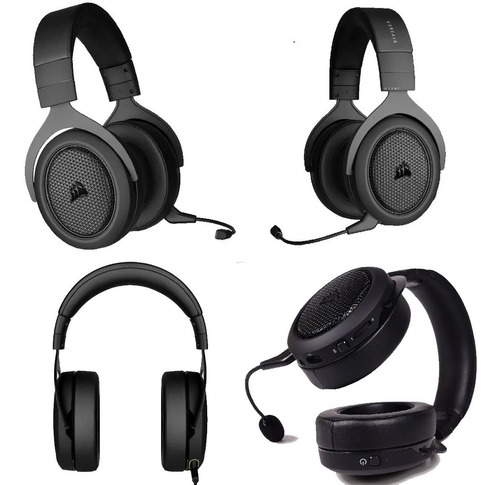 Imagen 4 de 6 de Auriculares Gamer Inalámbricos Corsair Hs70 Bluetooth Pcreg