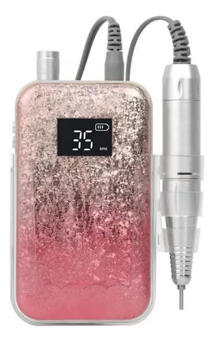 New Pink Gradient Professional Portable 35000 Rpm Taladro