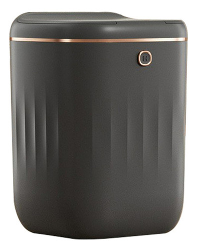 S+ Cubo De Basura Con Sensor De Movimiento Negro Y Dorado